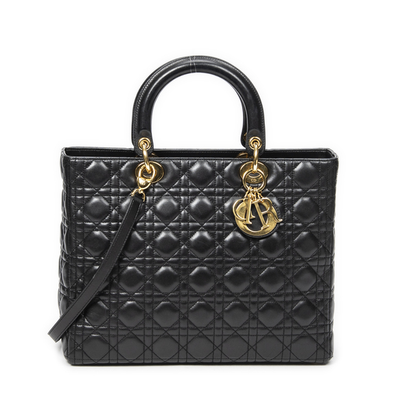 Dior Large Lady Dior Zip - Picture 1 of 10